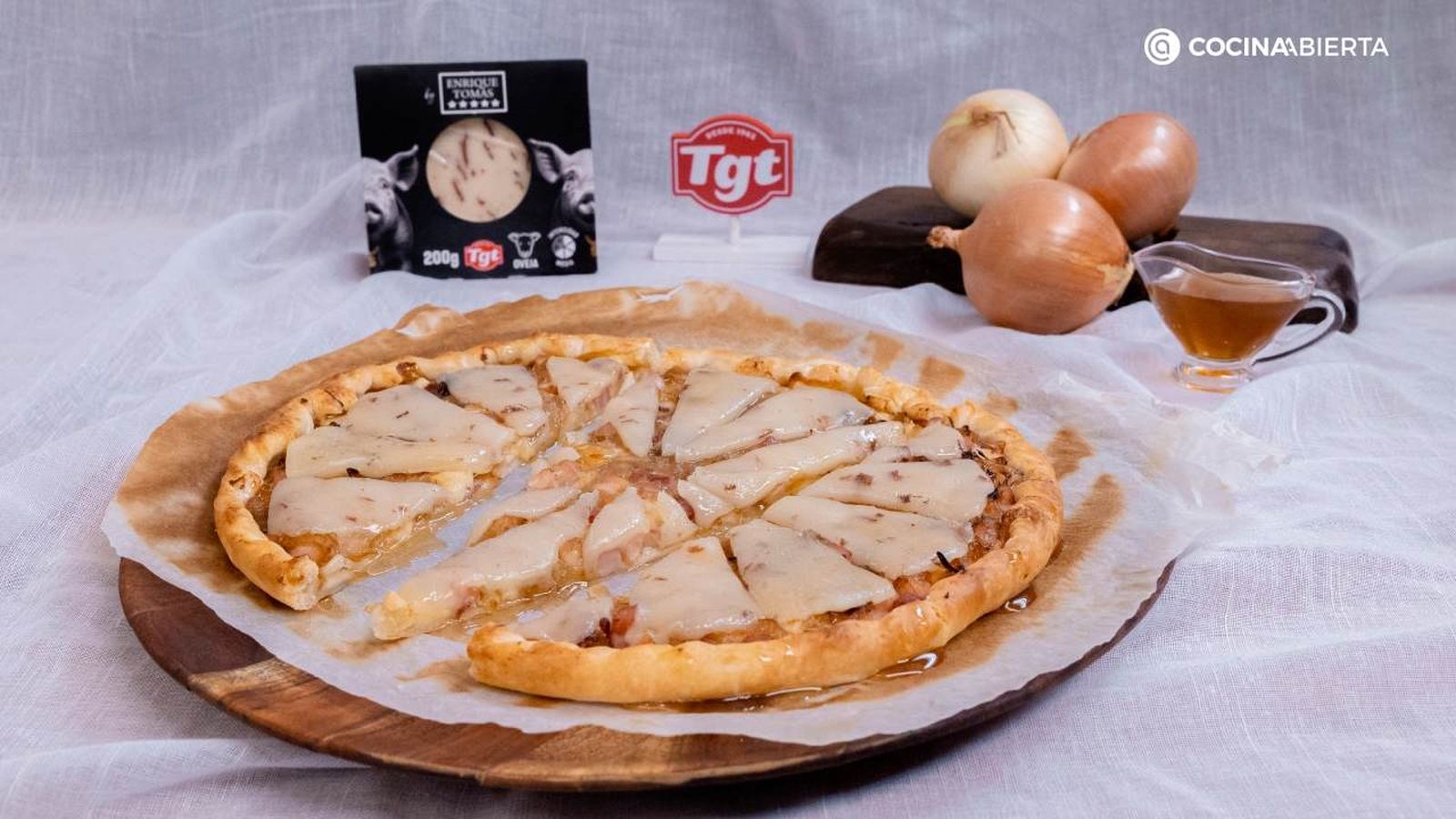 La pizza de hojaldre es una idea de cena perfecta