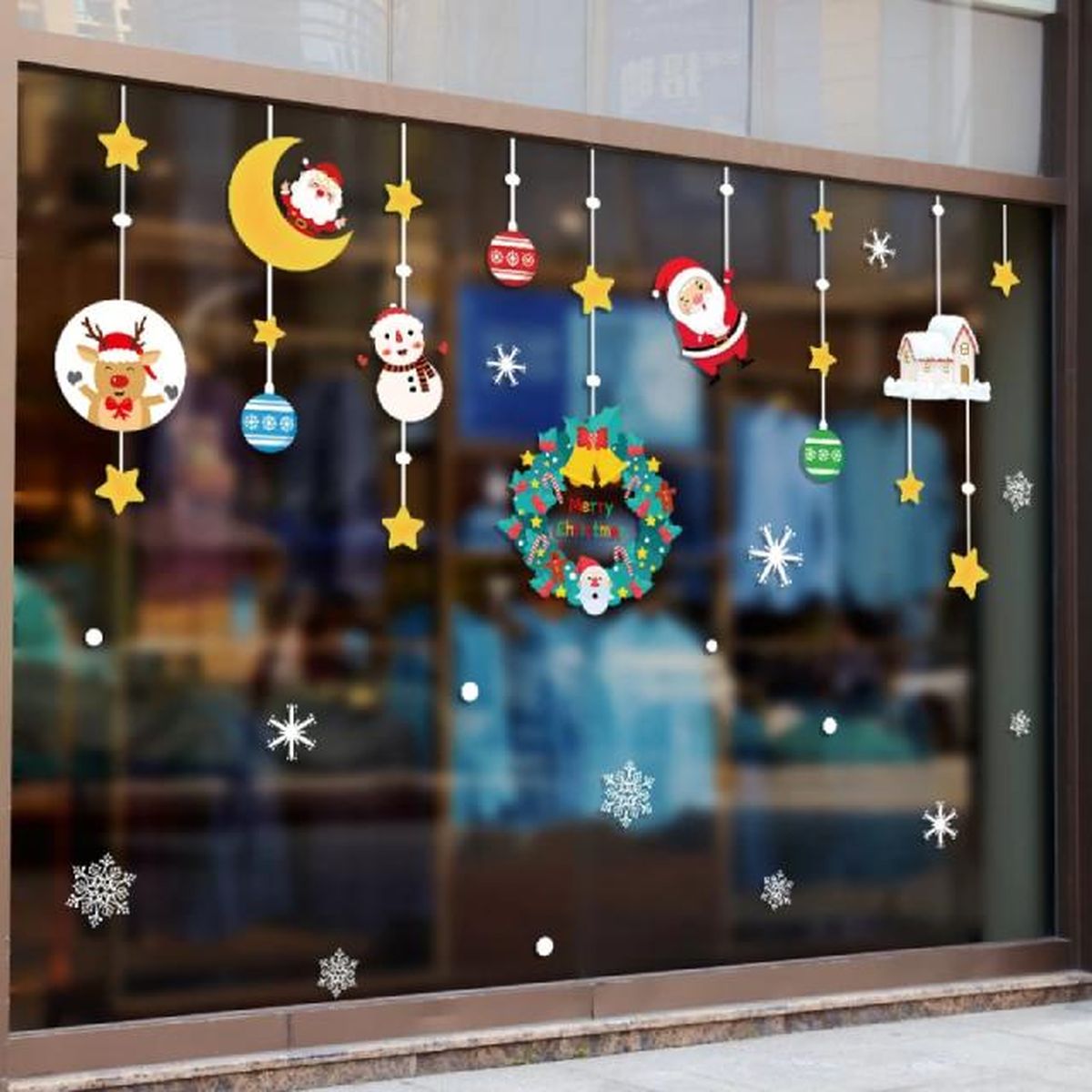 pegatinas kawaii papa noel aliexpress