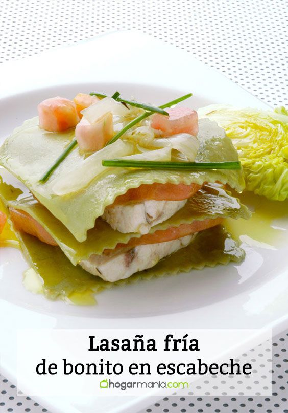 lasana fria de bonito escabechado pin
