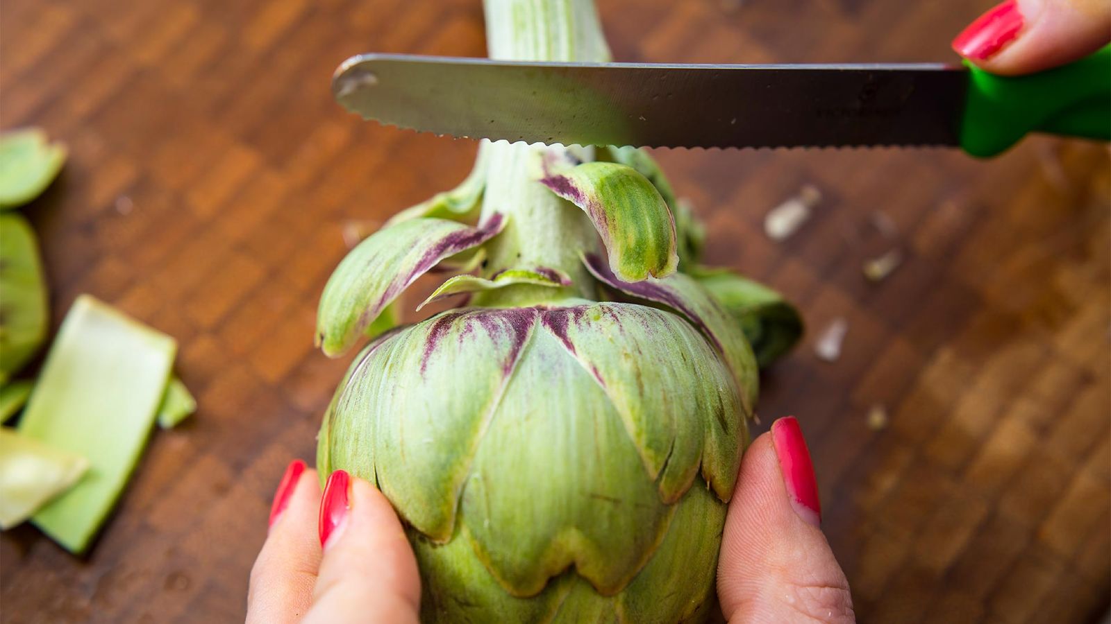 Cómo limpiar alcachofas   técnica de cocina