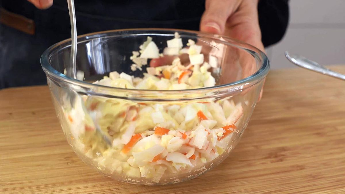 receta de canapes de salmon ahumado paso 3