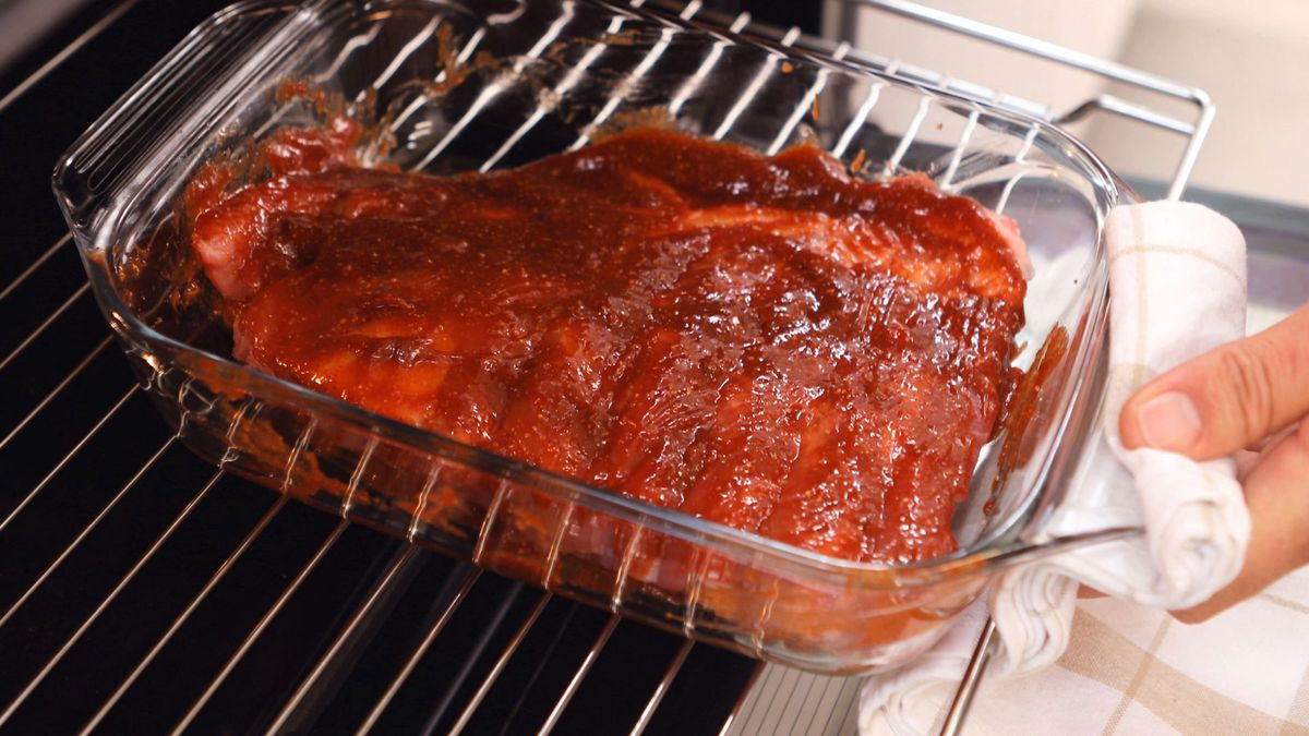 Costillas barbacoa al horno   Paso 3