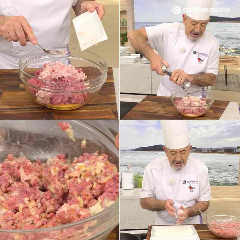 Paso a paso para preparar albóndigas de carne