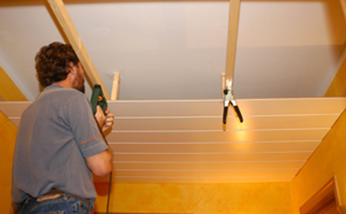 Instalar un falso techo paso 11