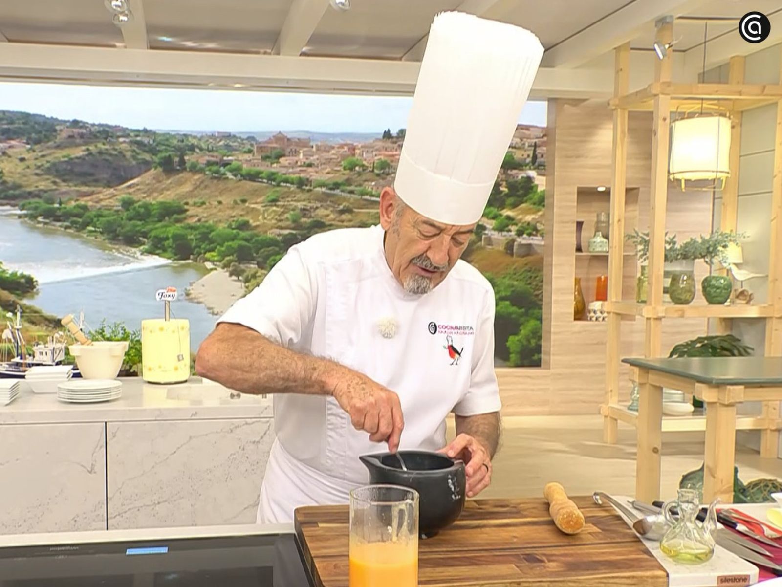 Puerros a la plancha con puré de calabaza - paso 4