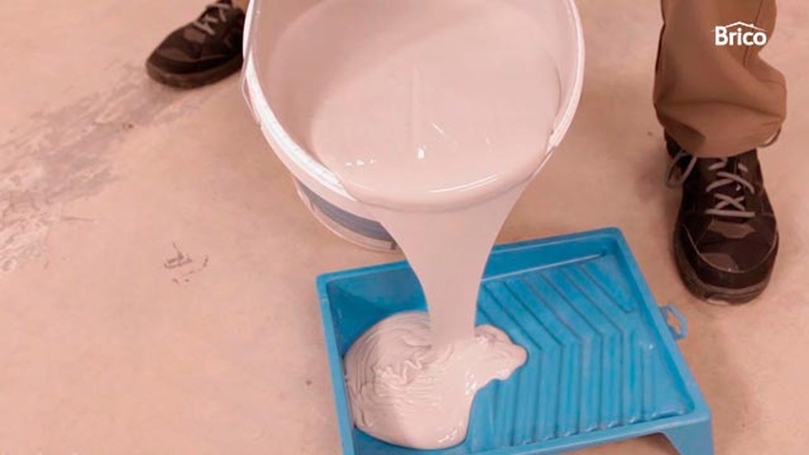 Cómo pintar el suelo paso 2