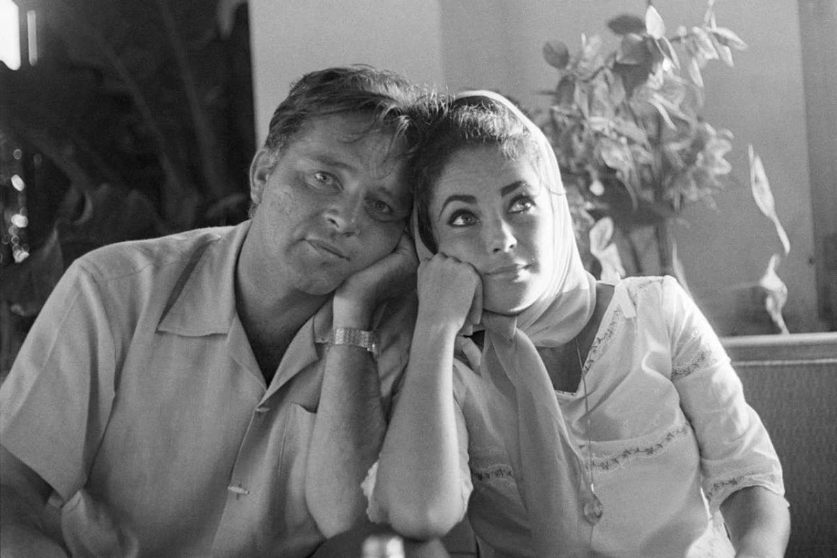 Richard Burton y Elizabeth Taylor en Puerto Vallarta.