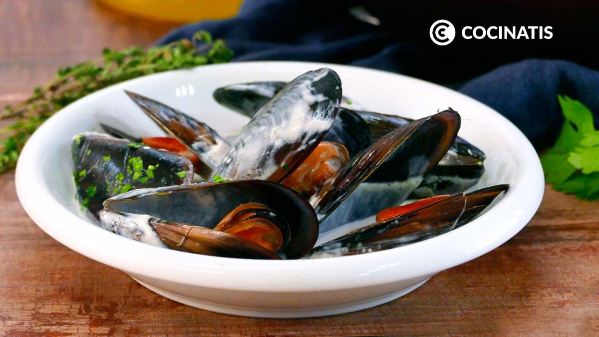 Receta de mejillones con nata  paso 5