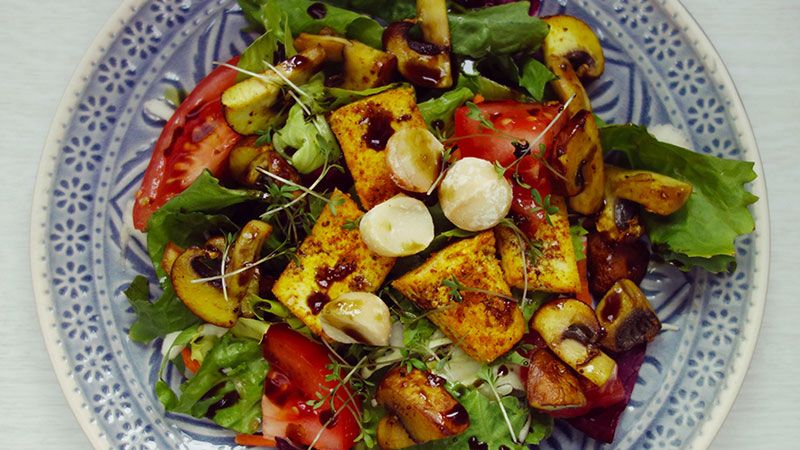 ensalada macadamia
