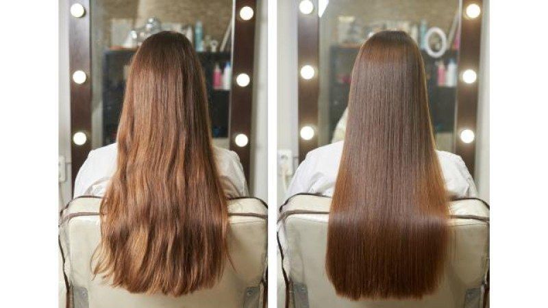 Alisado con plancha de pelo profesional