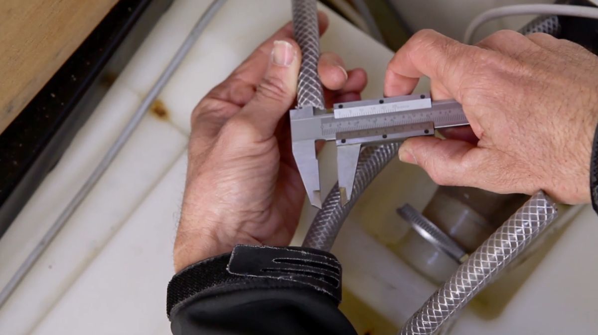 Colocar llave de paso en un tubo de plástico paso 2