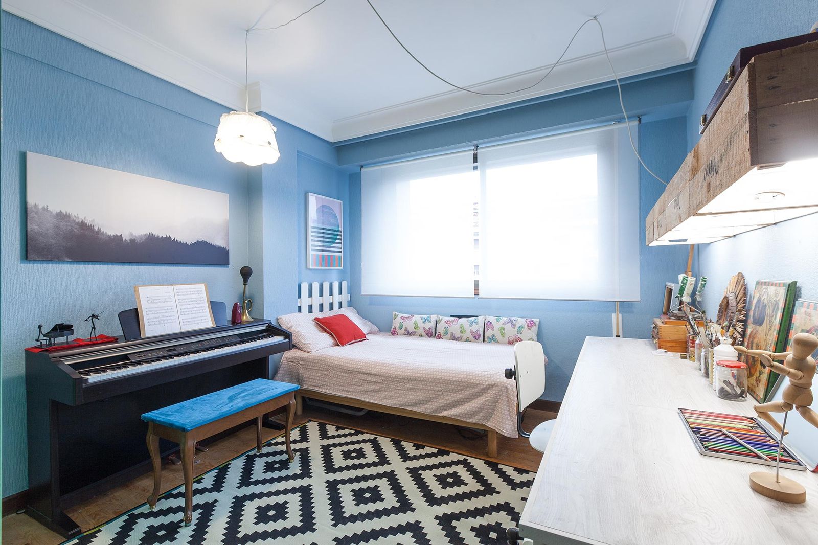 Deco705 Decorar estudio con piano xl