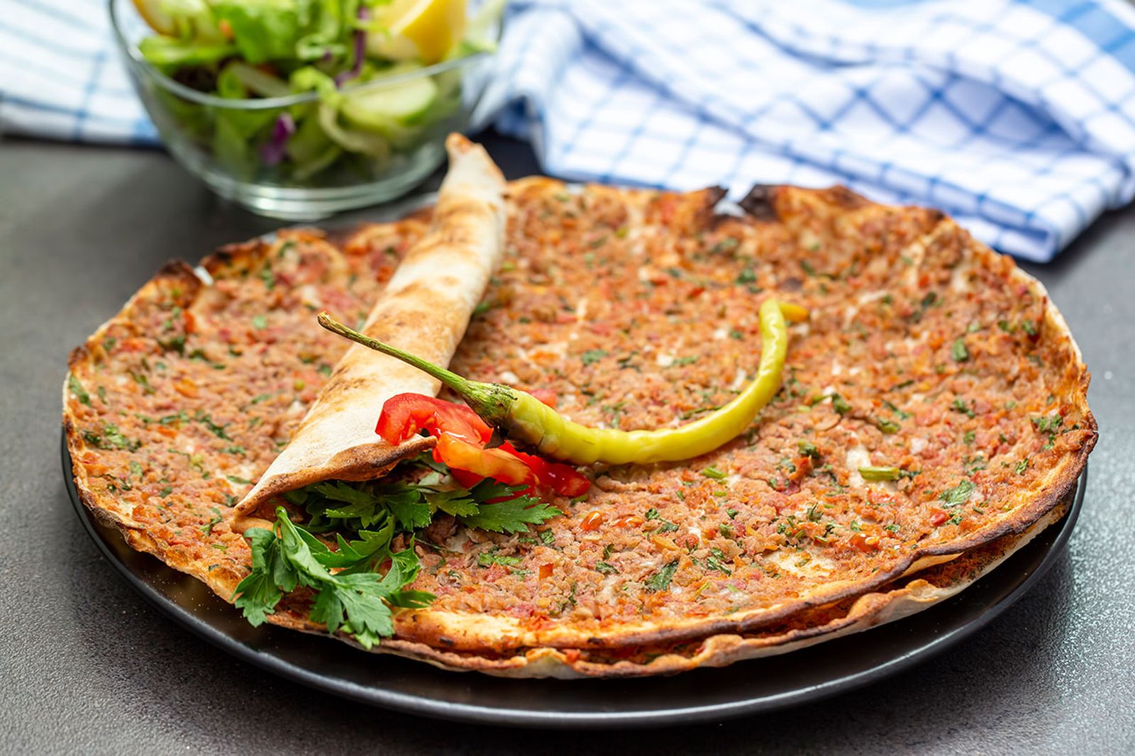 receta de lahmacun pizza tradicional turca original