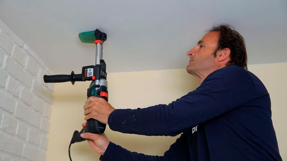 Tipos de tacos para el techo paso 3