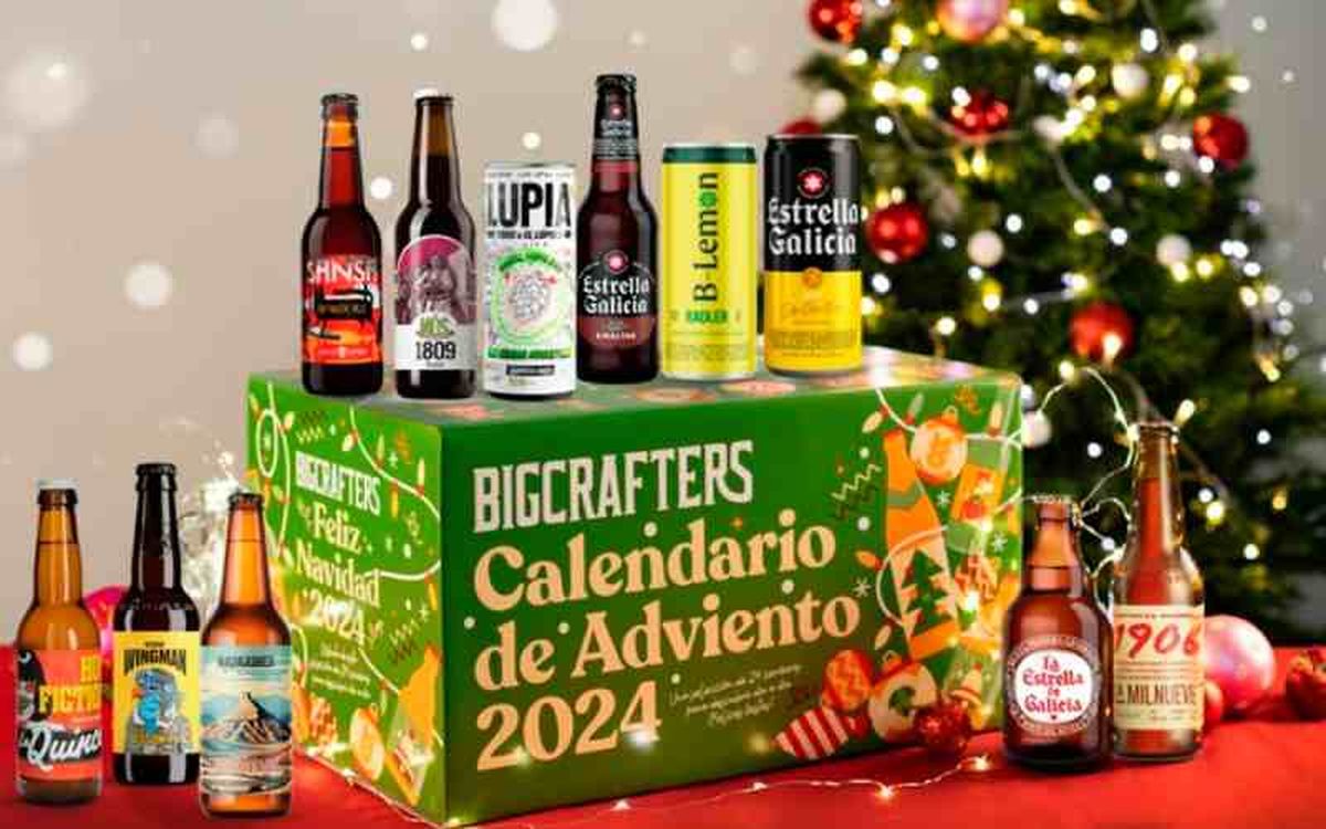 Calendario de Adviento de cervezas Bigcrafters