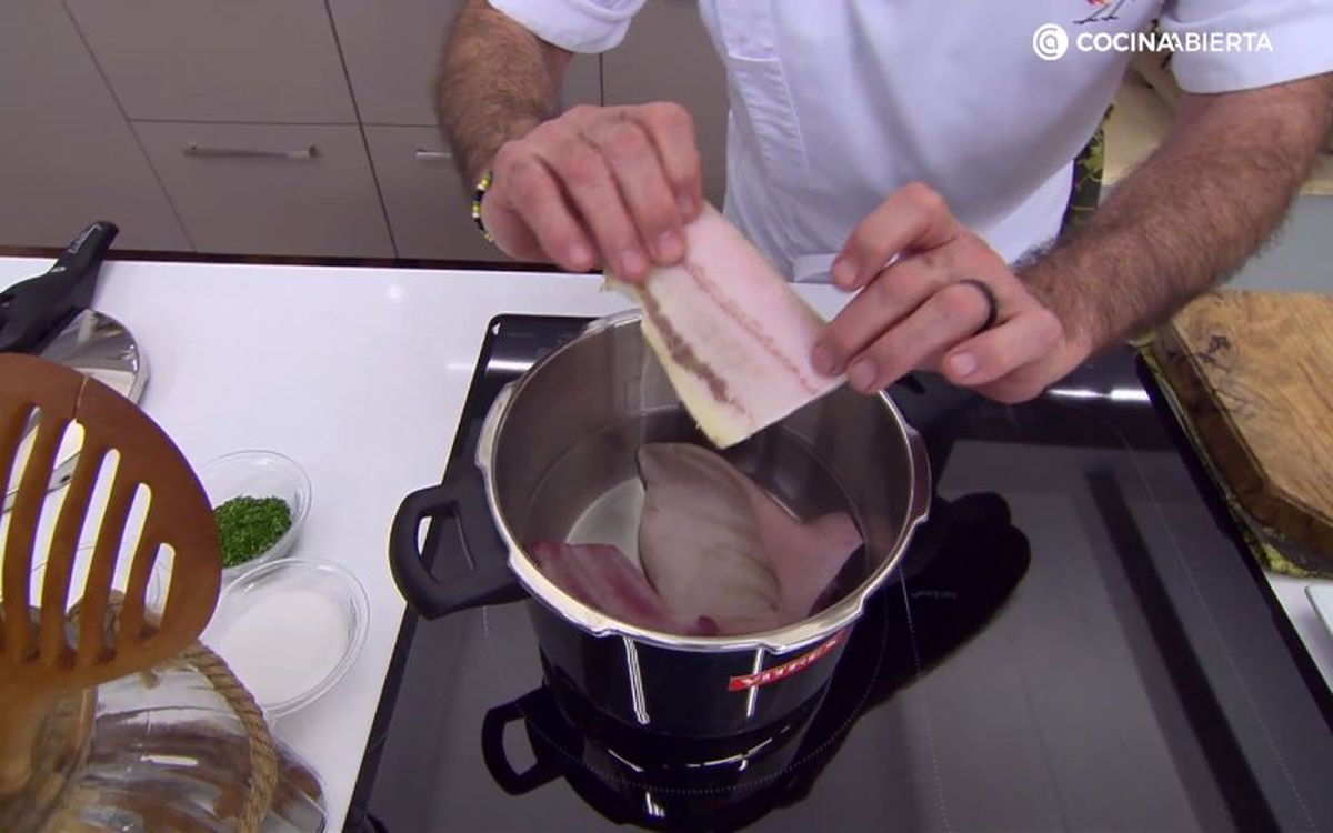 Olla de San Antón - paso 2