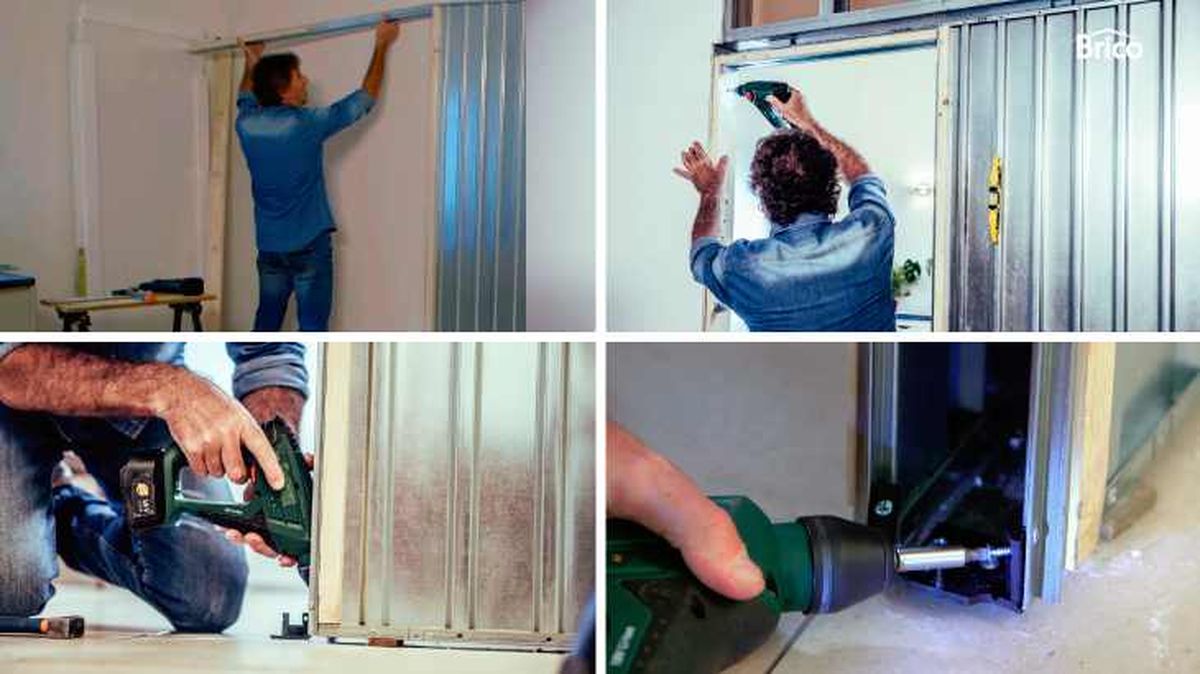 bricomania 944 como instalar puerta corredera empotrada 1