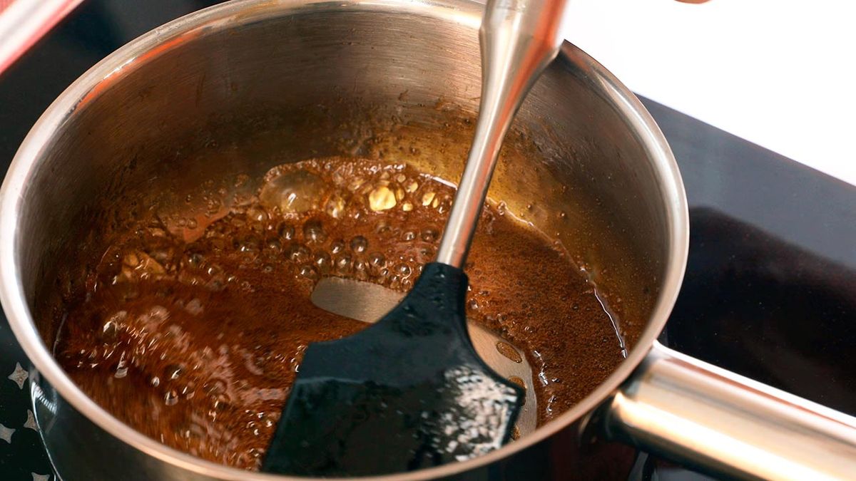 Receta de tofu con salsa de miel y soja  paso 3