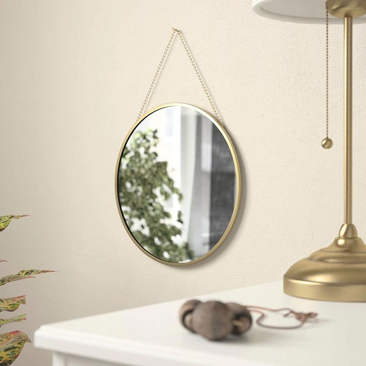 espejo decorativo ikea lassbyn espejo dorado