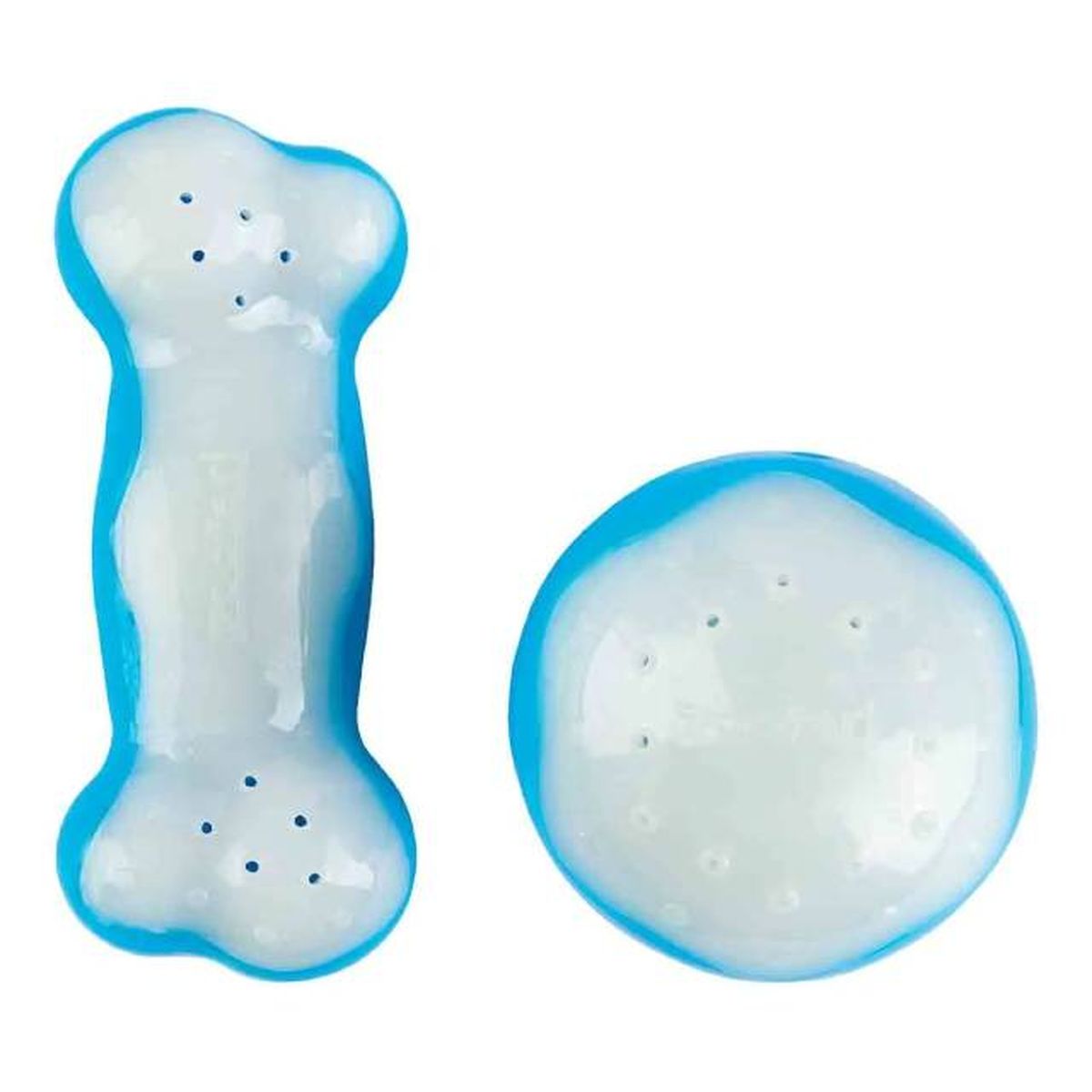 juguetes mordedores congelables perros verano hueso pelota hielo Lidl