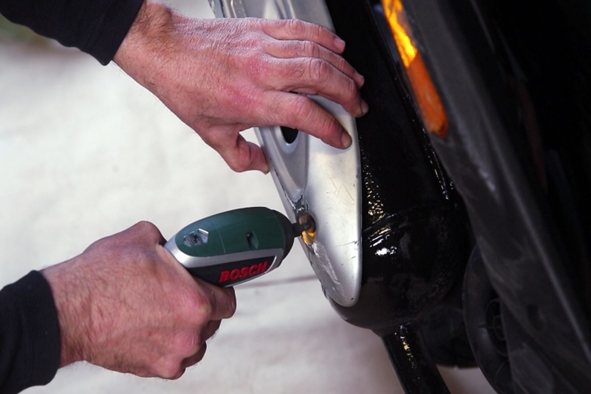 Pintar tubo de escape paso 9