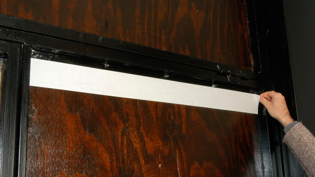 Cubrir puerta de garaje paso 5
