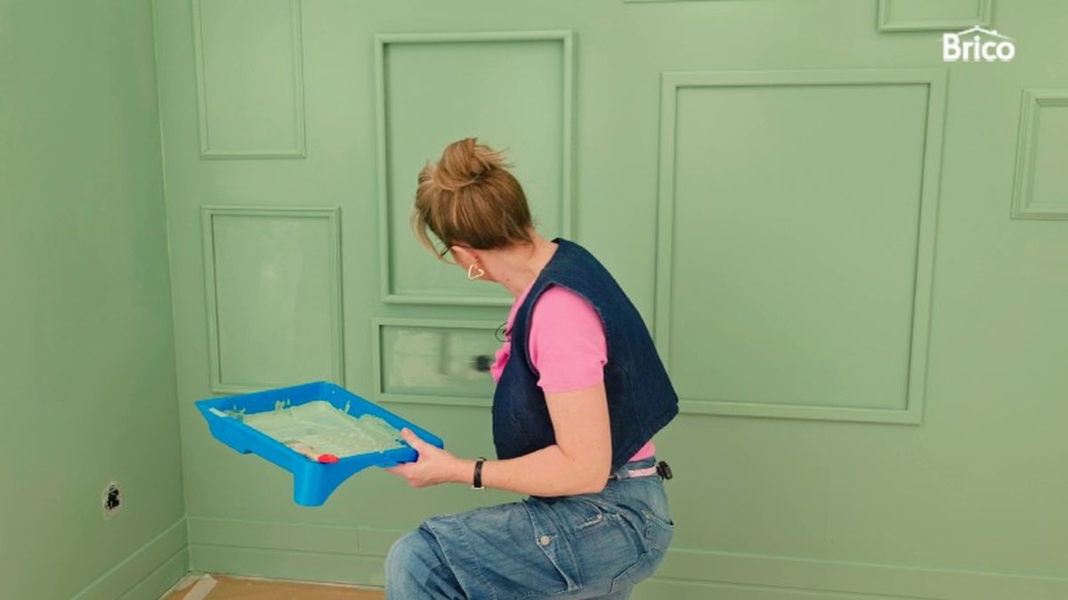 Aplicar una capa de pintura