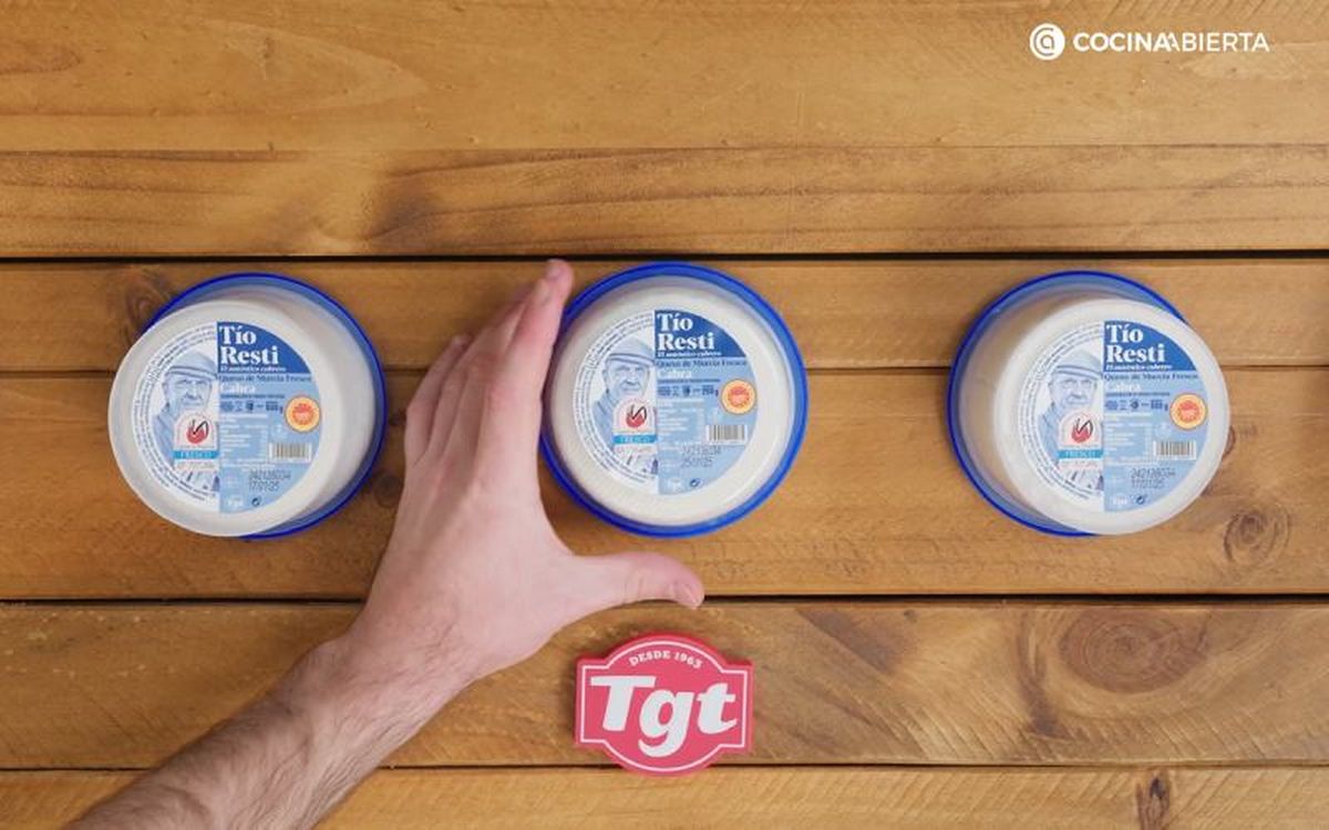 Tortitas de queso fresco - queso Tío Resti de TGT