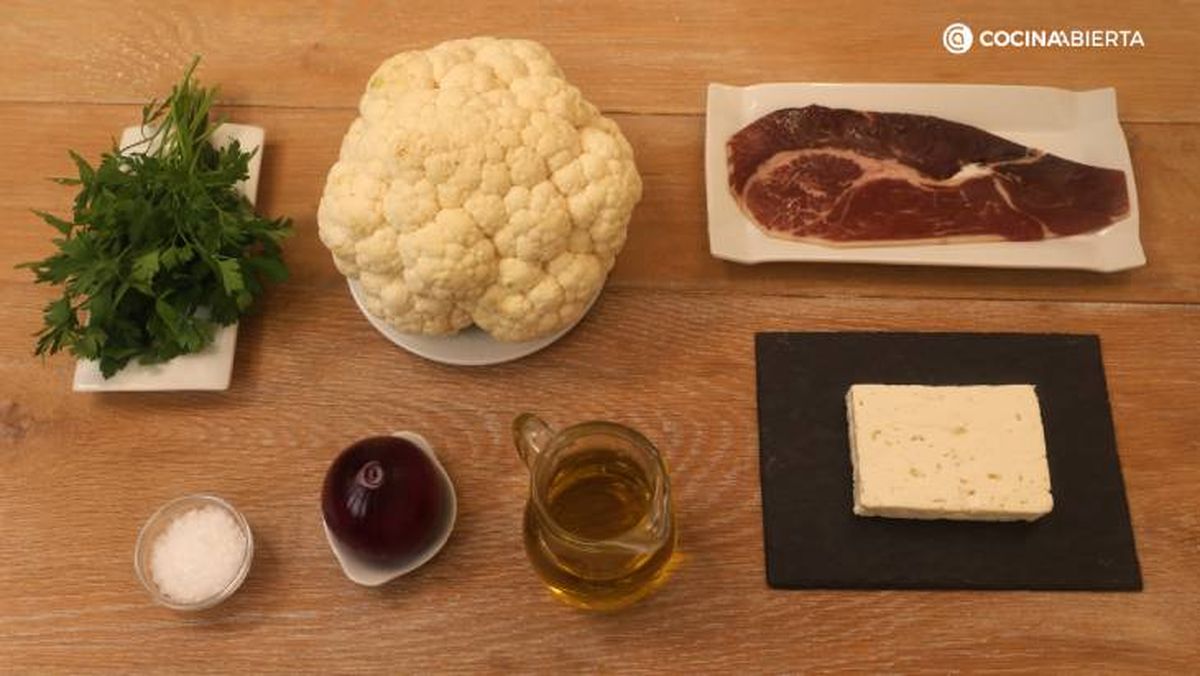 coliflor plancha ingredientes