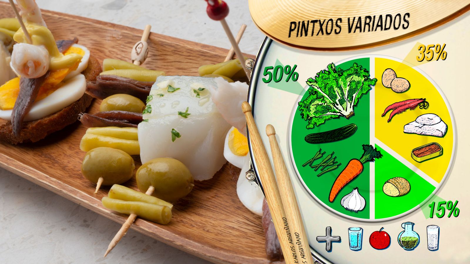 pinchos variados plato