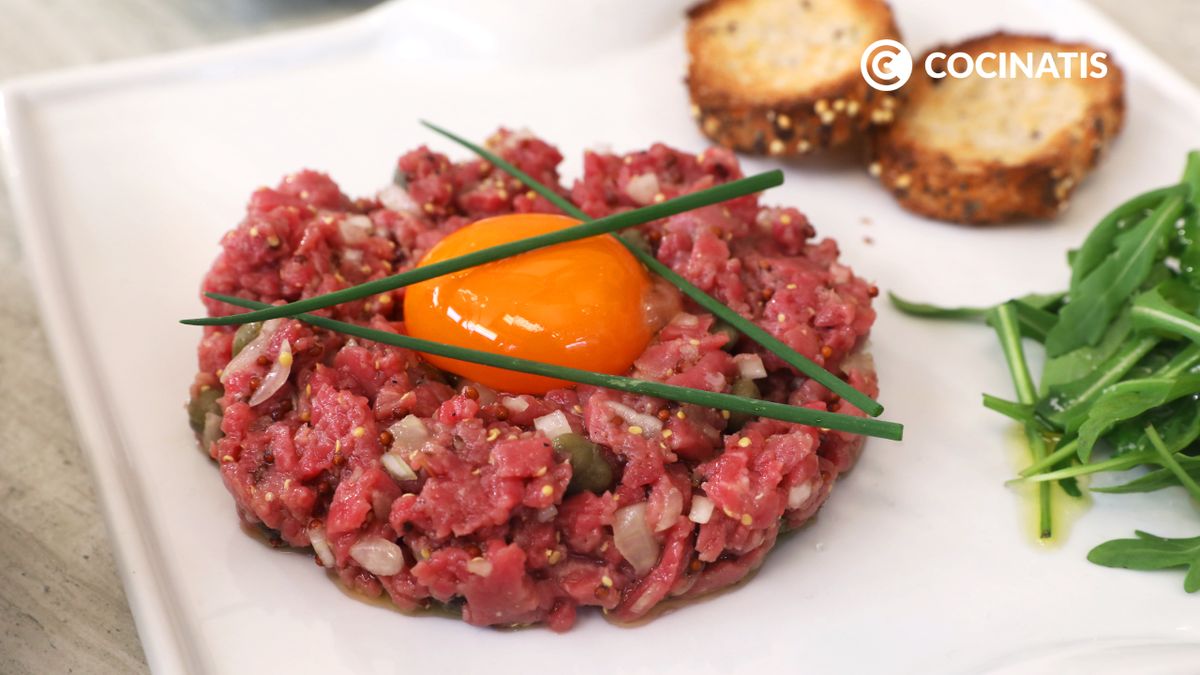 Receta de steak tartar  paso 6