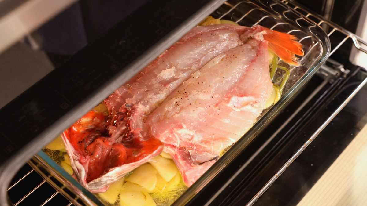Besugo al horno  paso 5
