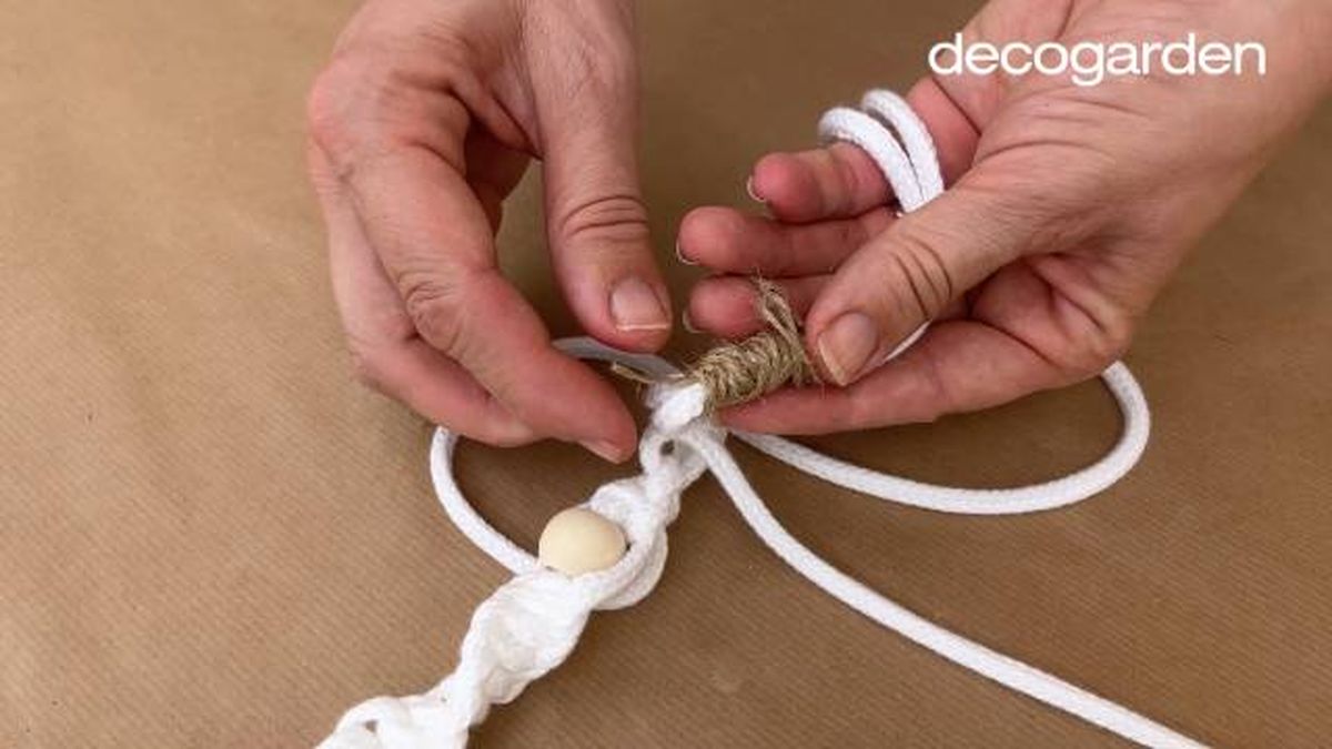 maceteros colgantes cuerda paso 5