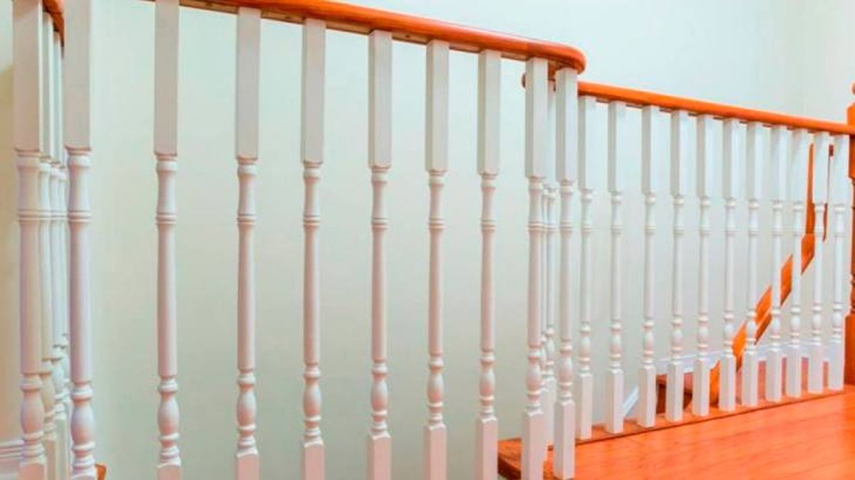 pintar barandilla de madera 2