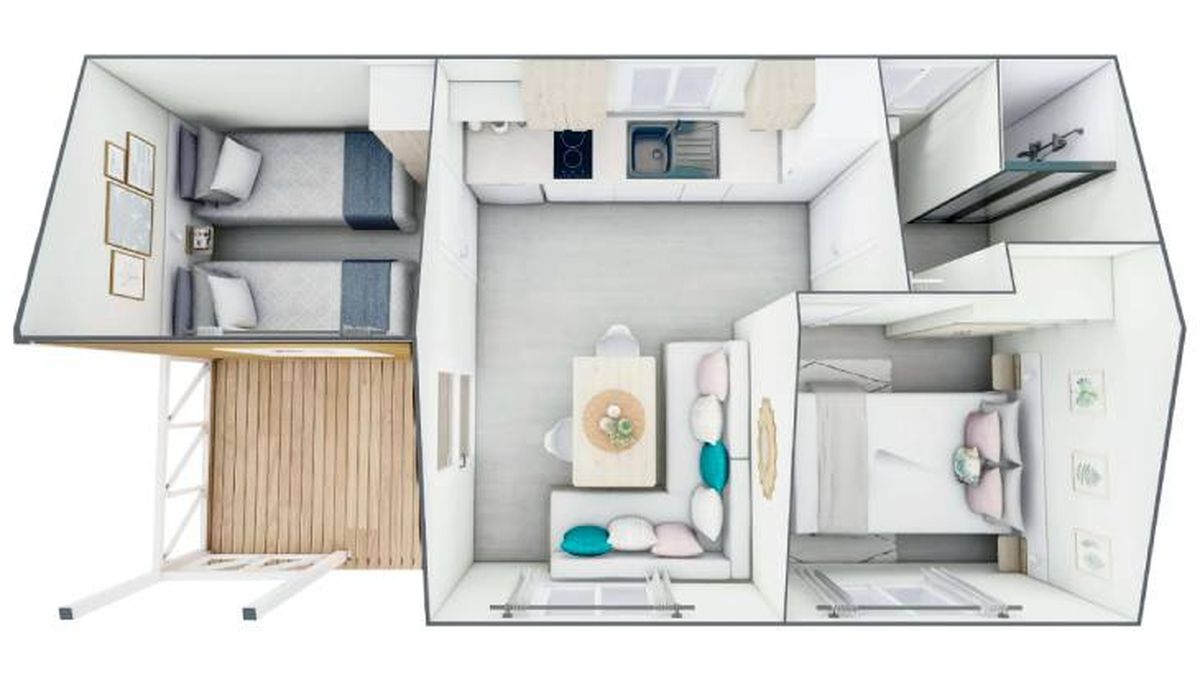 casa prefabricada la casa de papel 1