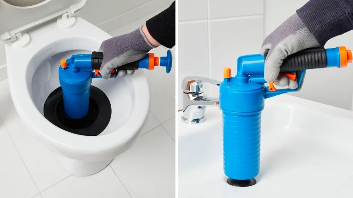 Desatascador de aire comprimido Dexter