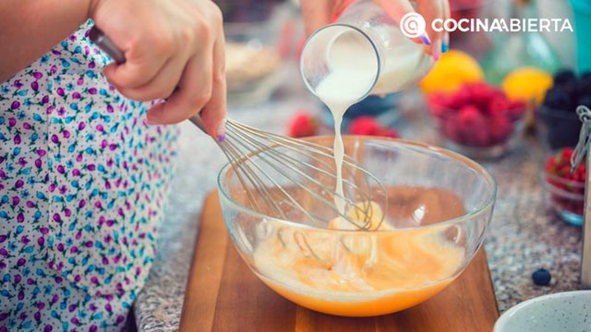 truco para que la torilla de patatas sea jugosa leche