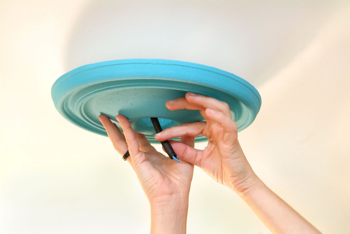 Colocación de plafón en techo paso 6