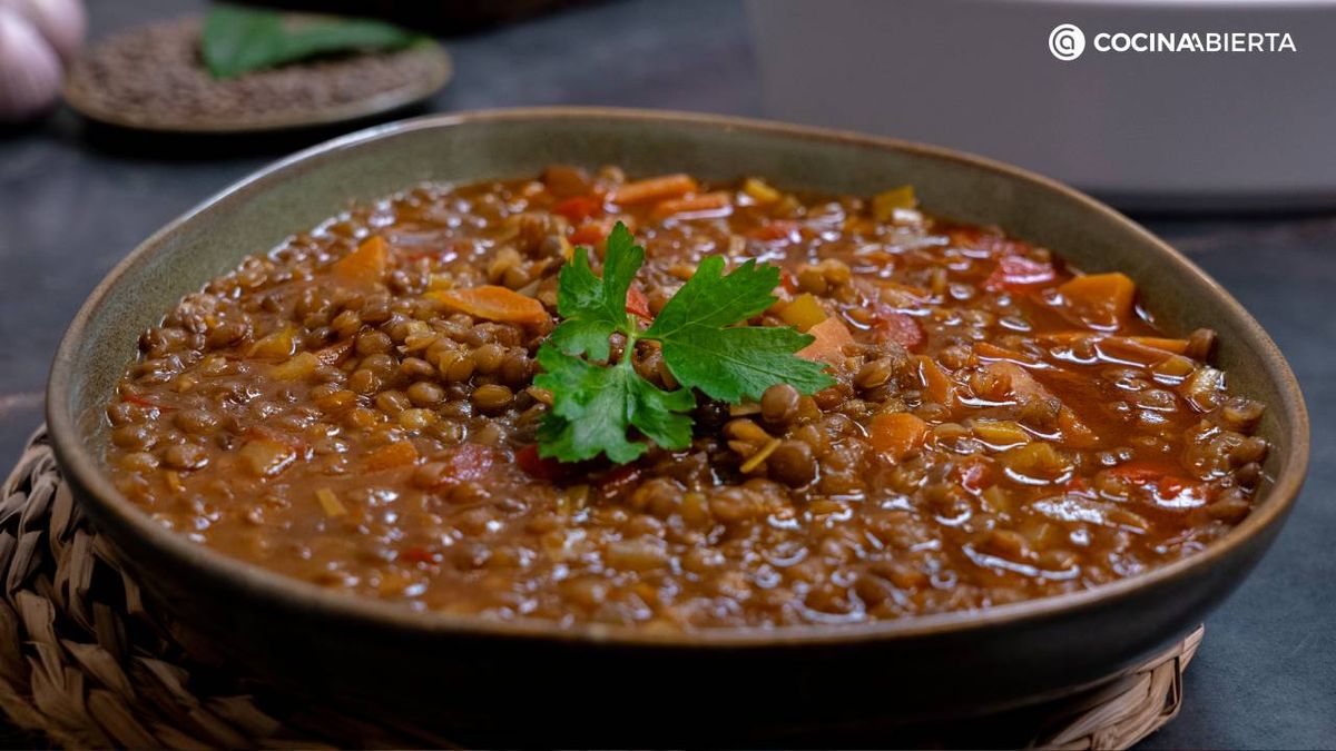 Las lentejas estofadas son un plato clásico de la cocina tradicional