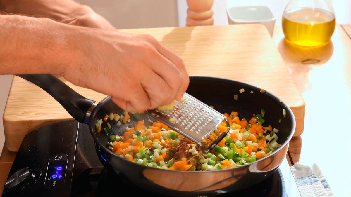 Cuscús marroquí con verduras y pasas   Paso 5