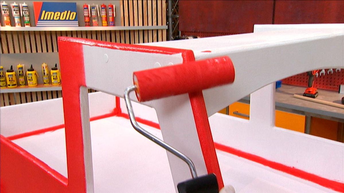 Cómo hacer una cuna con forma de camión paso 9