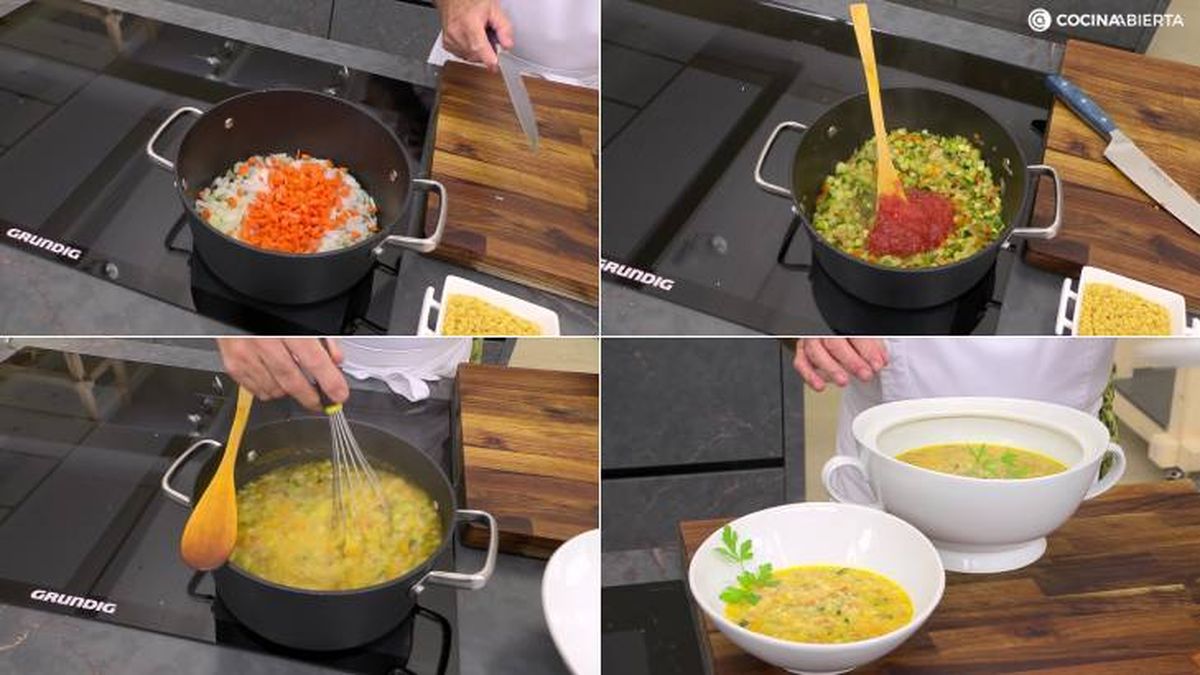 karl7231 sopa de verduras con pasta paso