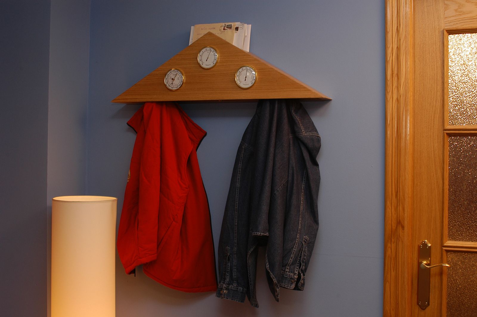 Perchero meteorólogico