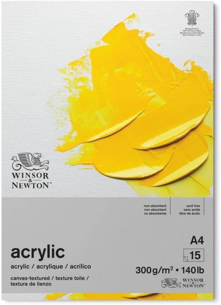 cuaderno acrilico winsor and newton