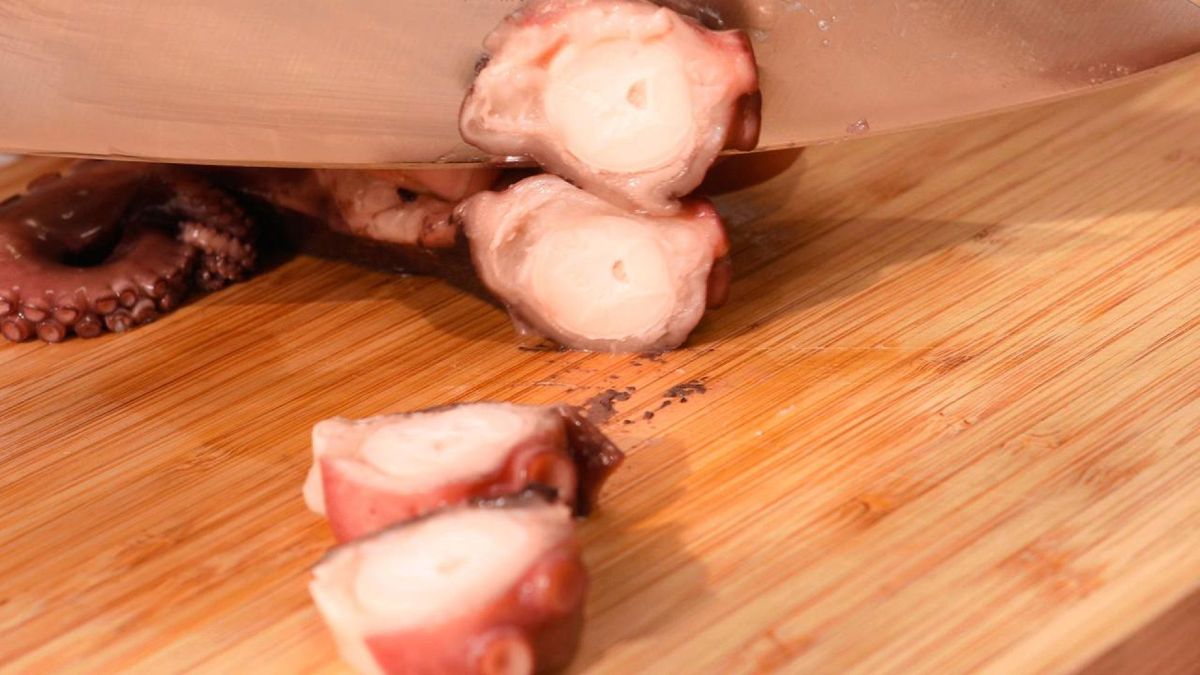 Salpicón de pulpo   Paso 2