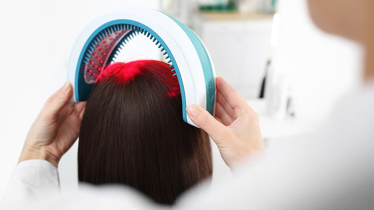 belleza tratamiento capilar laser luz roja crecmiento pelo