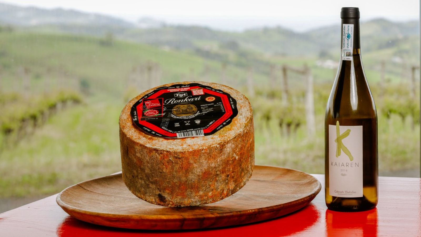 como maridar queso con txakoli