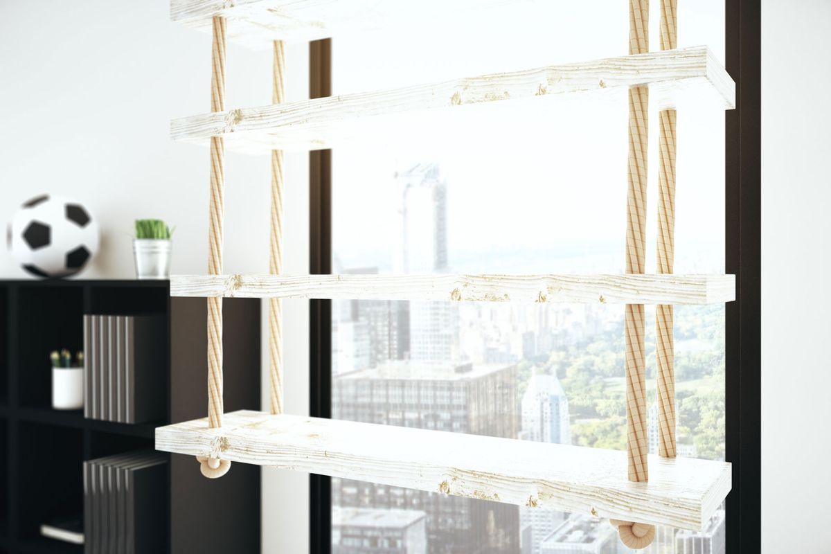 Estilo natural para decorar la casa   estanteria