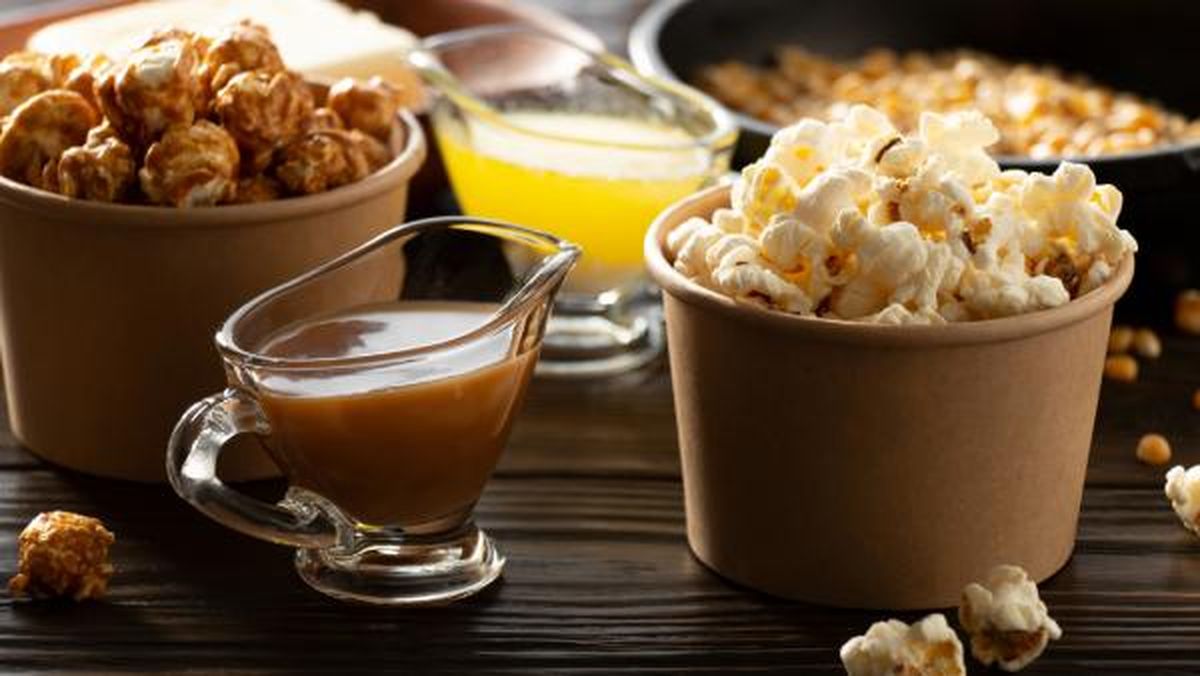 palomitas en freidora de aire sabores