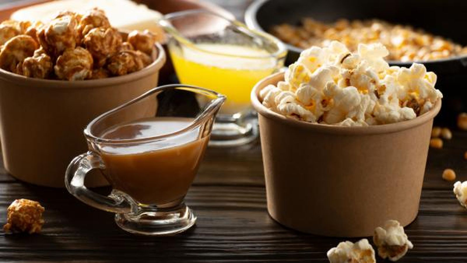 palomitas en freidora de aire sabores